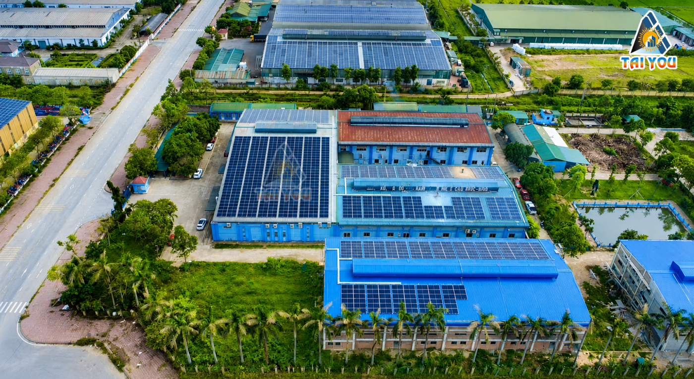 Điện mặt trời Nhà máy Dược Hà Tĩnh