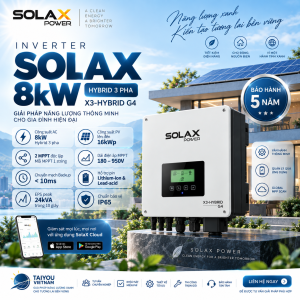 Inverter SolaX 8kW X3-HYBRID G4 Hybrid 3 pha