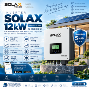 Inverter SolaX 12kW X3-HYBRID G4 Hybrid 3 pha