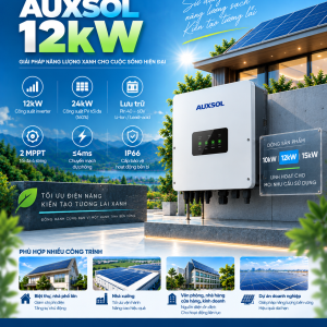 Inverter AUXSOL 12kW ASG-12TL-ZL Hybrid 3 pha